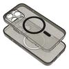 Futerał do Samsung S25 ULTRA Clear Mag Cover (STR) zgodny z MagSafe czarny glitter