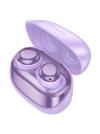 Słuchawki bezprzewodowe douszne Hoco TWS EW200 fioletowe