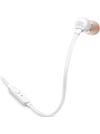 Słuchawki przewodowe douszne Jack 3,5 mm JBL T110 białe