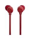 Słuchawki przewodowe douszne USB C JBL Tune 310C czerwone