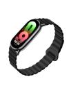 Pasek do Mi Band 8 Xiaomi Forcell F-Design FX8 sprzączka silikon czarny