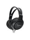 Słuchawki przewodowe nauszne Jack 3,5 mm Panasonic RP-HT161 czarne