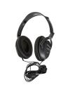 Słuchawki przewodowe nagłowne 3,5mm z adapterem duży Jack PANASONIC RP-HT225 czarne