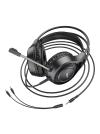 Słuchawki przewodowe nauszne Jack 3,5 mm Hoco W106 czarne