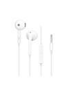 Oryginalne Słuchawki przewodowe douszne Jack 3,5 mm Oppo MH135 bulk białe