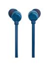 Słuchawki przewodowe douszne USB C JBL Tune 310C niebieskie