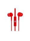 Słuchawki przewodowe douszne Jack 3,5 mm Motorola Pace 105 czerwone