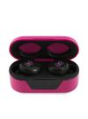 Słuchawki bezprzewodowe douszne Guess TWS + stacja dokująca GUTWST31EM magenta