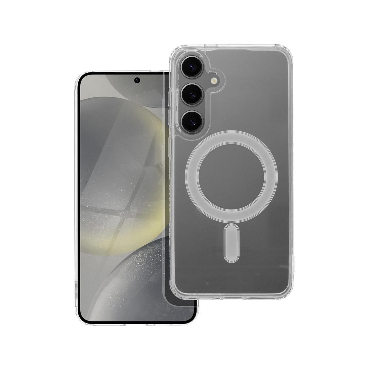 Futerał do Samsung S24 PLUS Clear Mag Cover (STR) zgodny z MagSafe transparentny