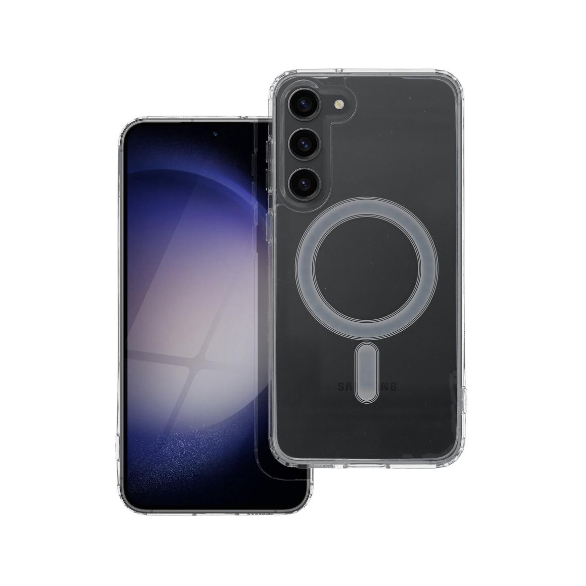 Futerał do Samsung S23 PLUS Clear Mag Cover (STR) zgodny z MagSafe transparentny