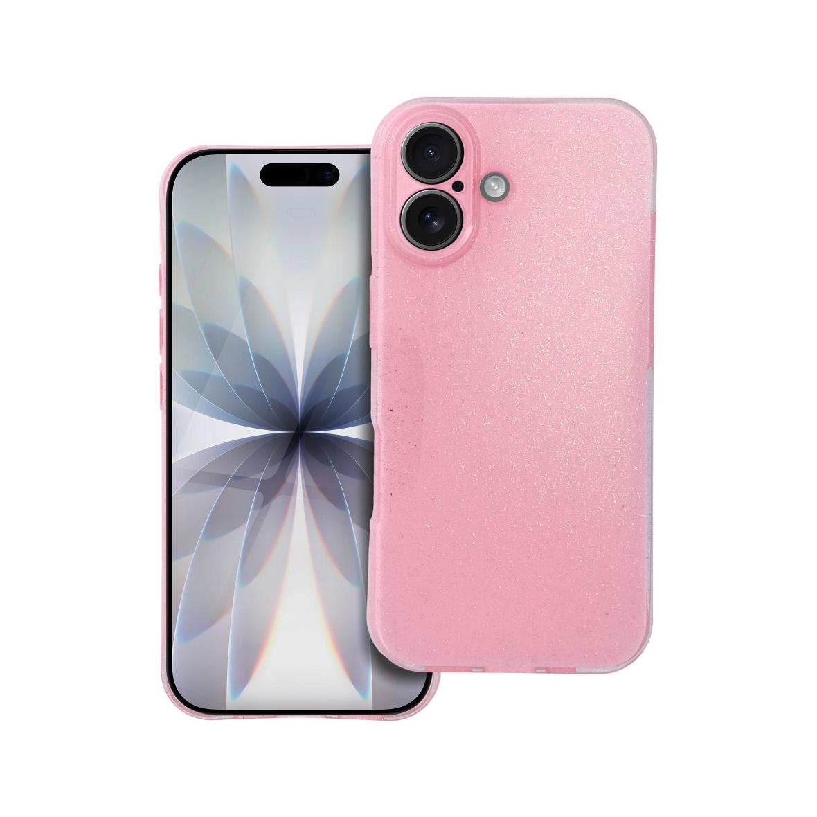 Futerał do iPhone 17 Clear Case 2 mm Blink różowy