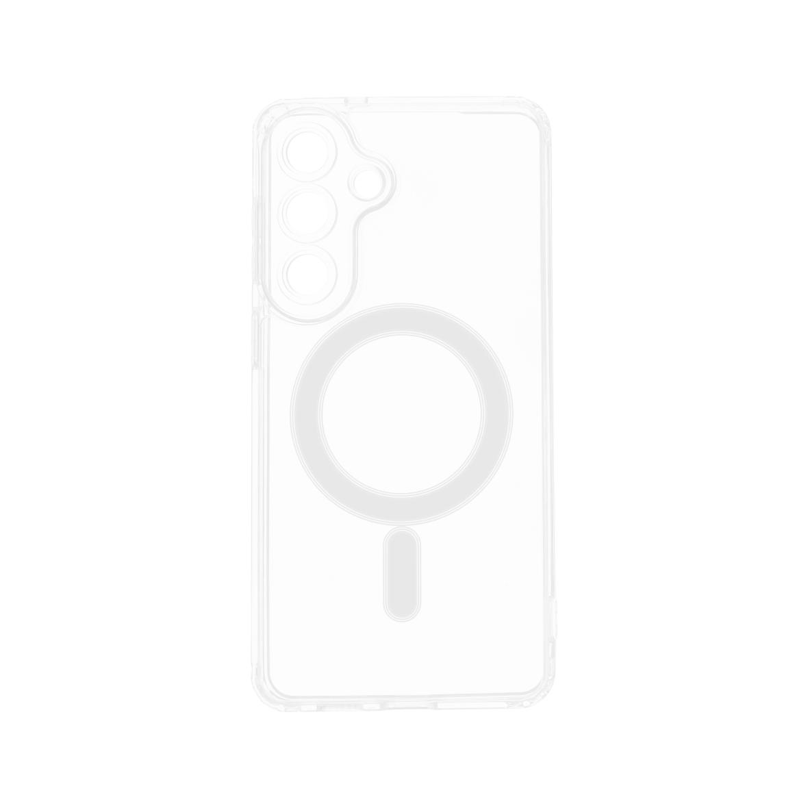 Futerał do Samsung S26 PLUS Clear Mag Cover (STR / CAMERA PROTECTION) zgodny z MagSafe transparentny
