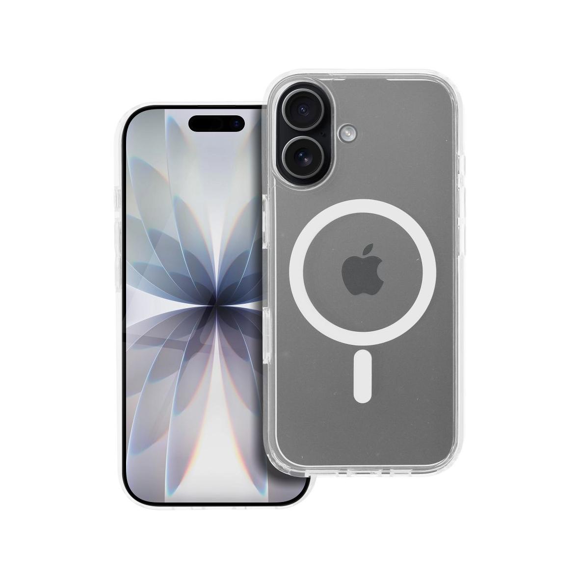 Futerał do iPhone 17 Clear Mag Cover Elite (STR / NIEŻÓŁKNĄCY / CAMERA CONTROL BUTTON) zgodny z MagSafe transparentny