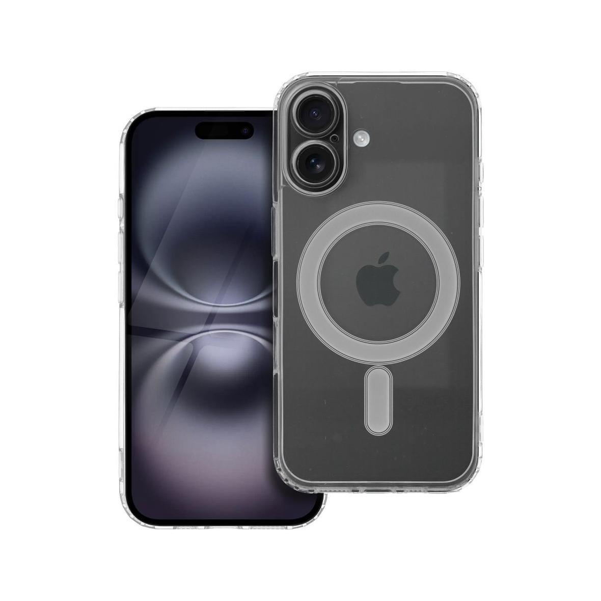 Futerał do iPhone 16 Clear Mag Cover (STR / CAMERA PROTECTION) zgodny z MagSafe  transparentny