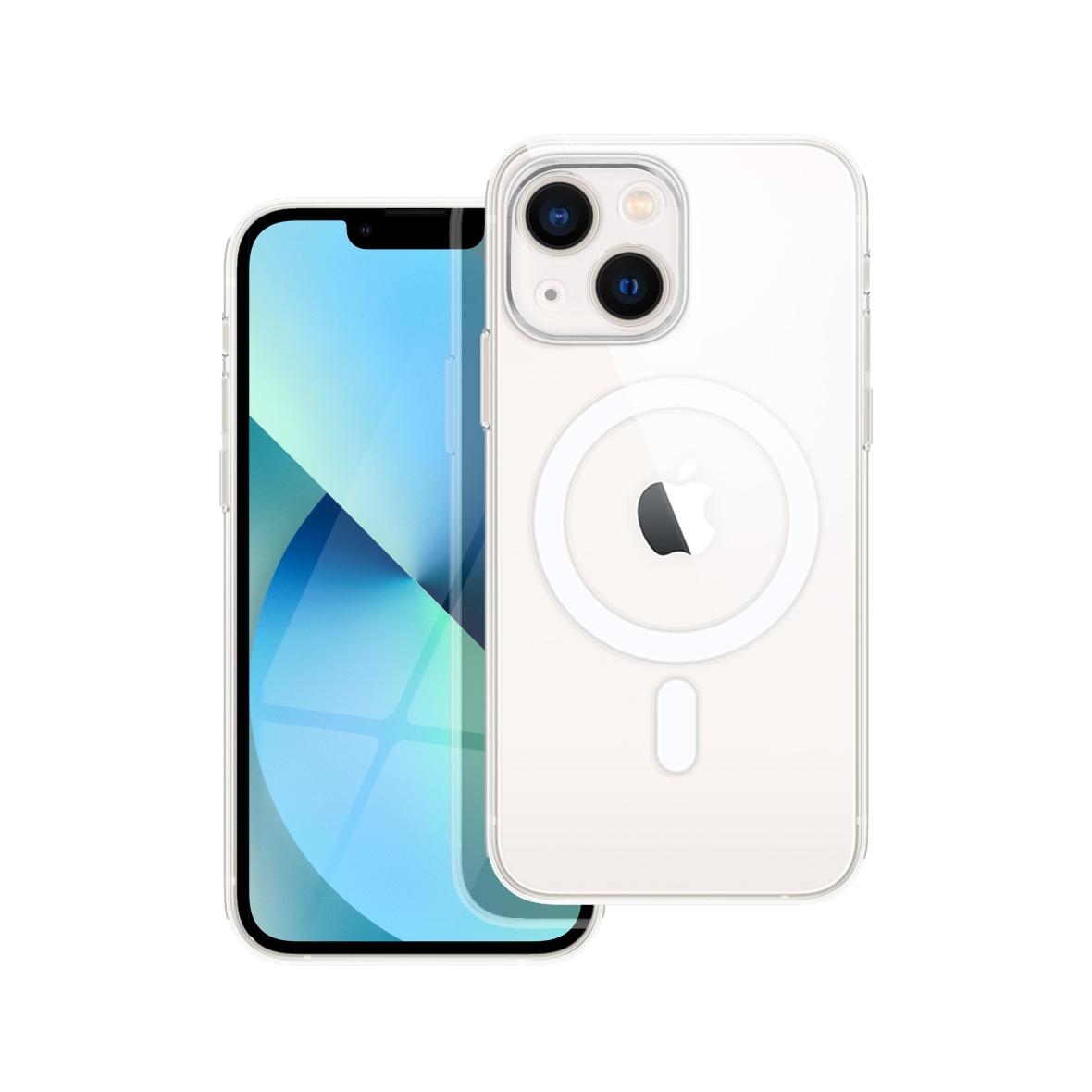 Futerał do iPhone 13 MINI Clear Mag Cover (STR) zgodny z MagSafe transparentny