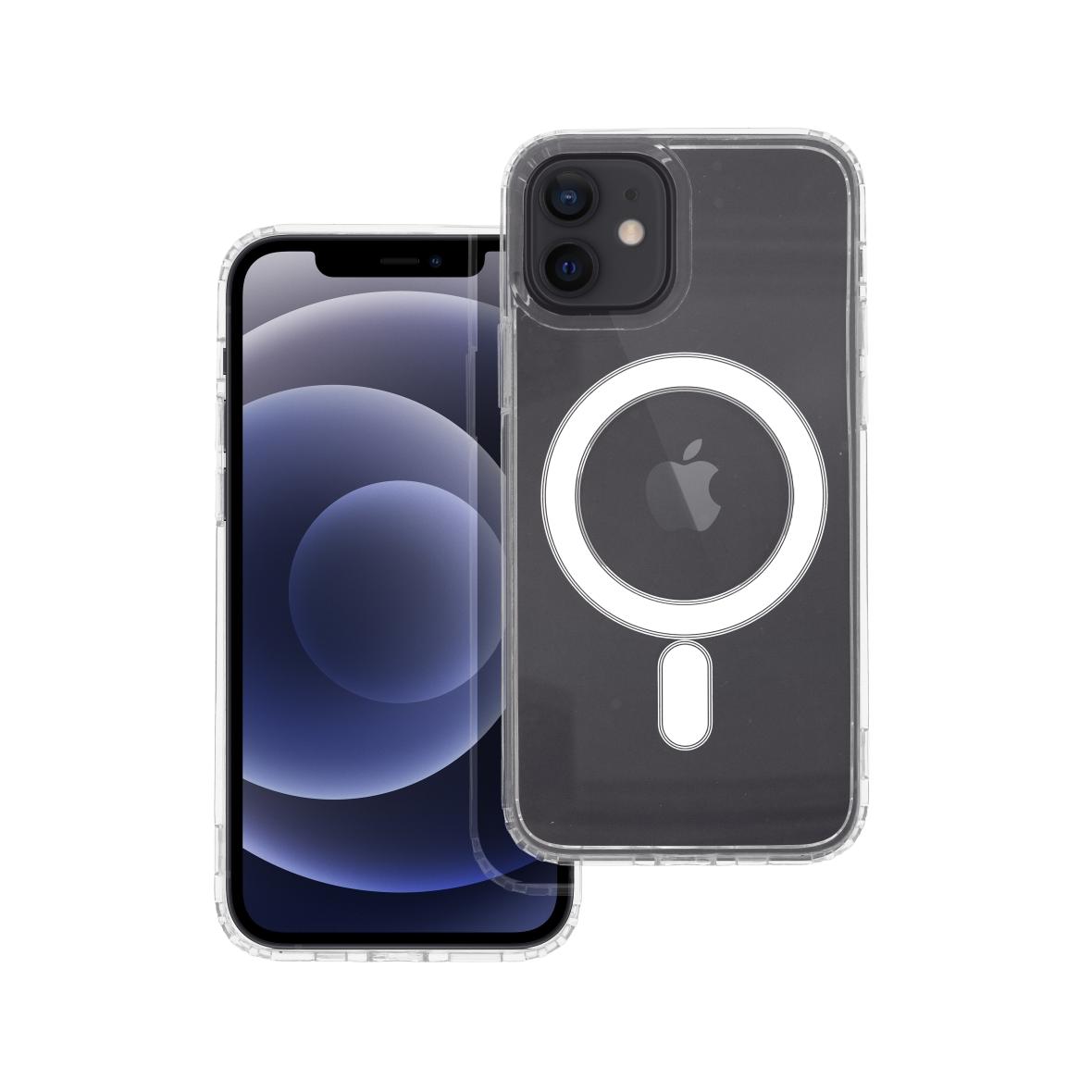 Futerał do iPhone 12 Clear Mag Cover (STR) zgodny z MagSafe transparentny