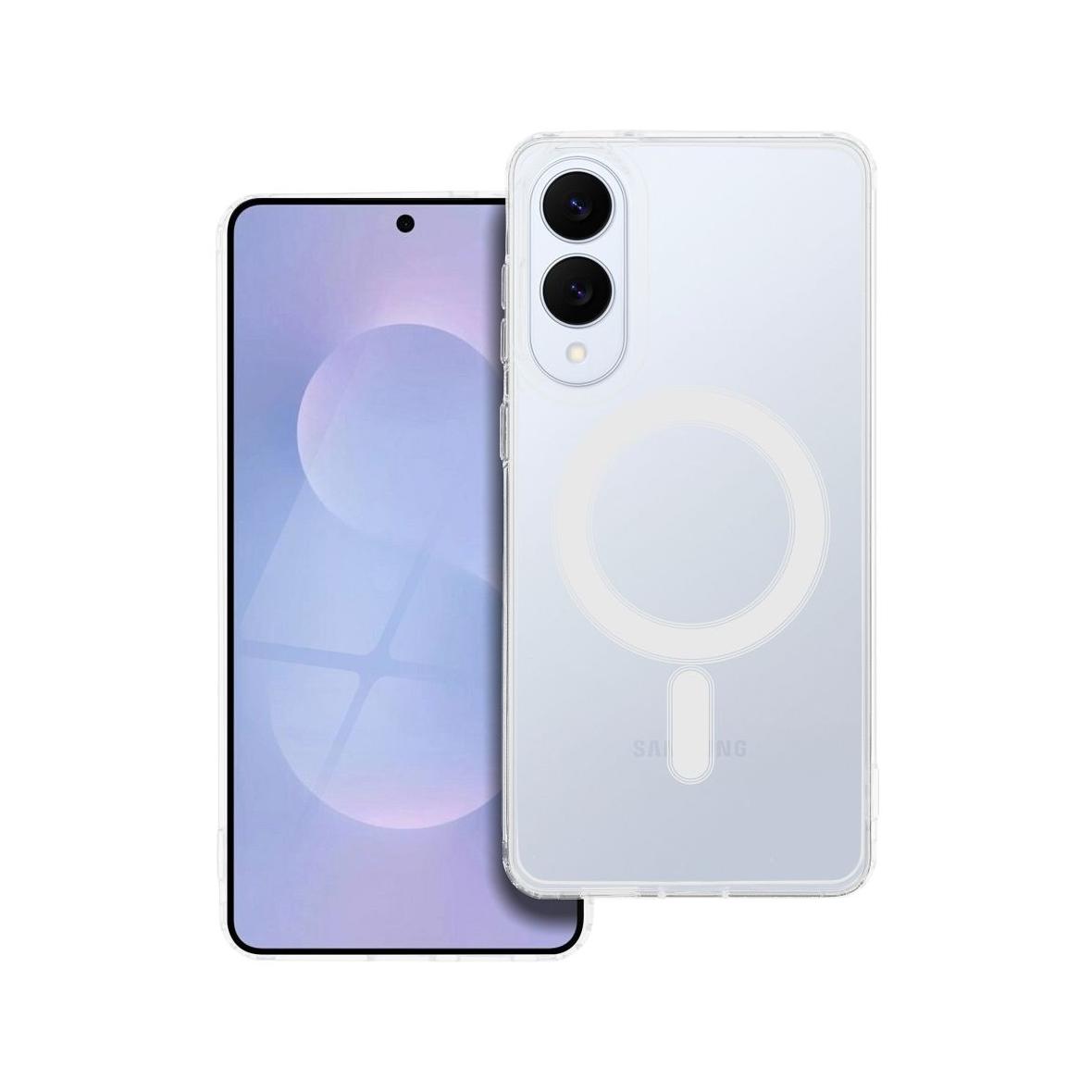 Futerał do Samsung S25 EDGE Clear Mag Cover (STR) zgodny z MagSafe transparentny