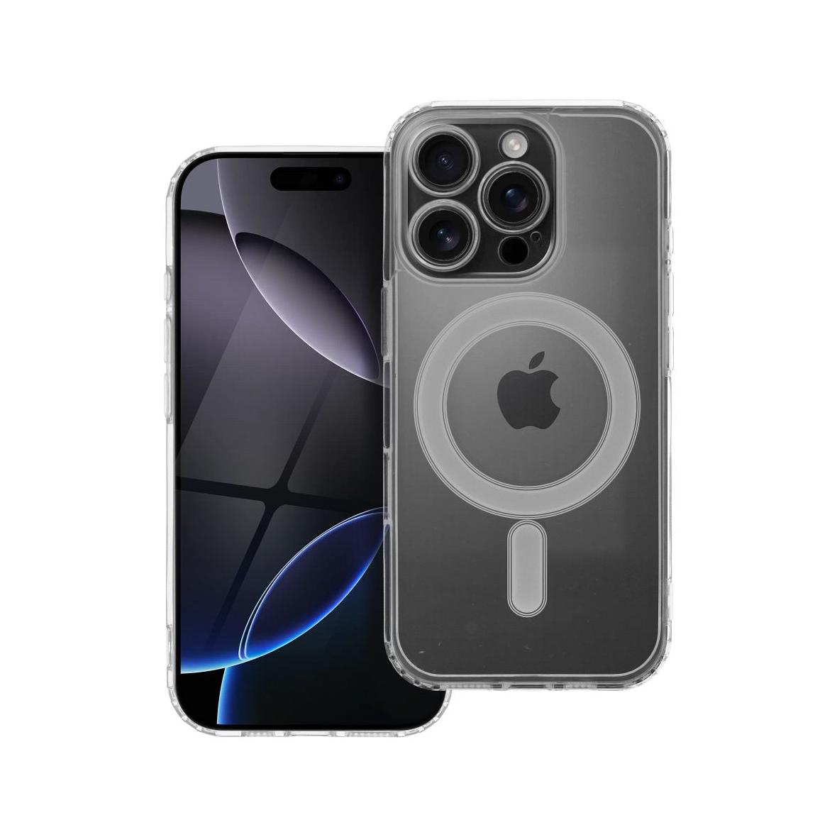 Futerał do iPhone 16 PRO Clear Mag Cover (STR / CAMERA PROTECTION) zgodny z MagSafe  transparentny