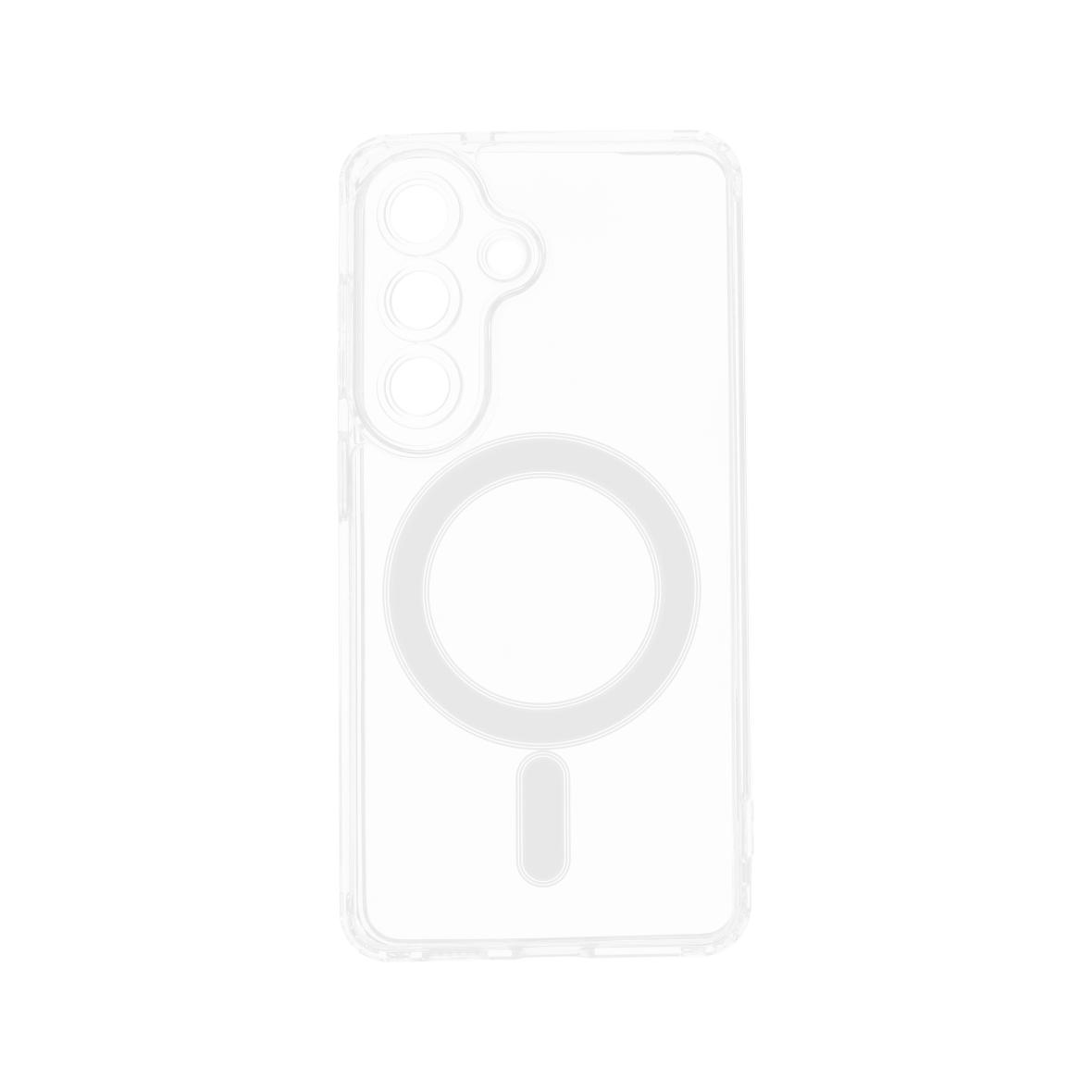 Futerał do Samsung S26 Clear Mag Cover (STR / CAMERA PROTECTION) zgodny z MagSafe transparentny