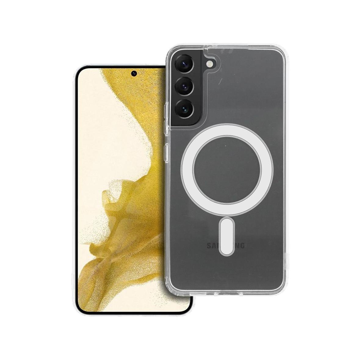 Futerał do Samsung S22 PLUS Clear Mag Cover (STR) zgodny z MagSafe transparentny
