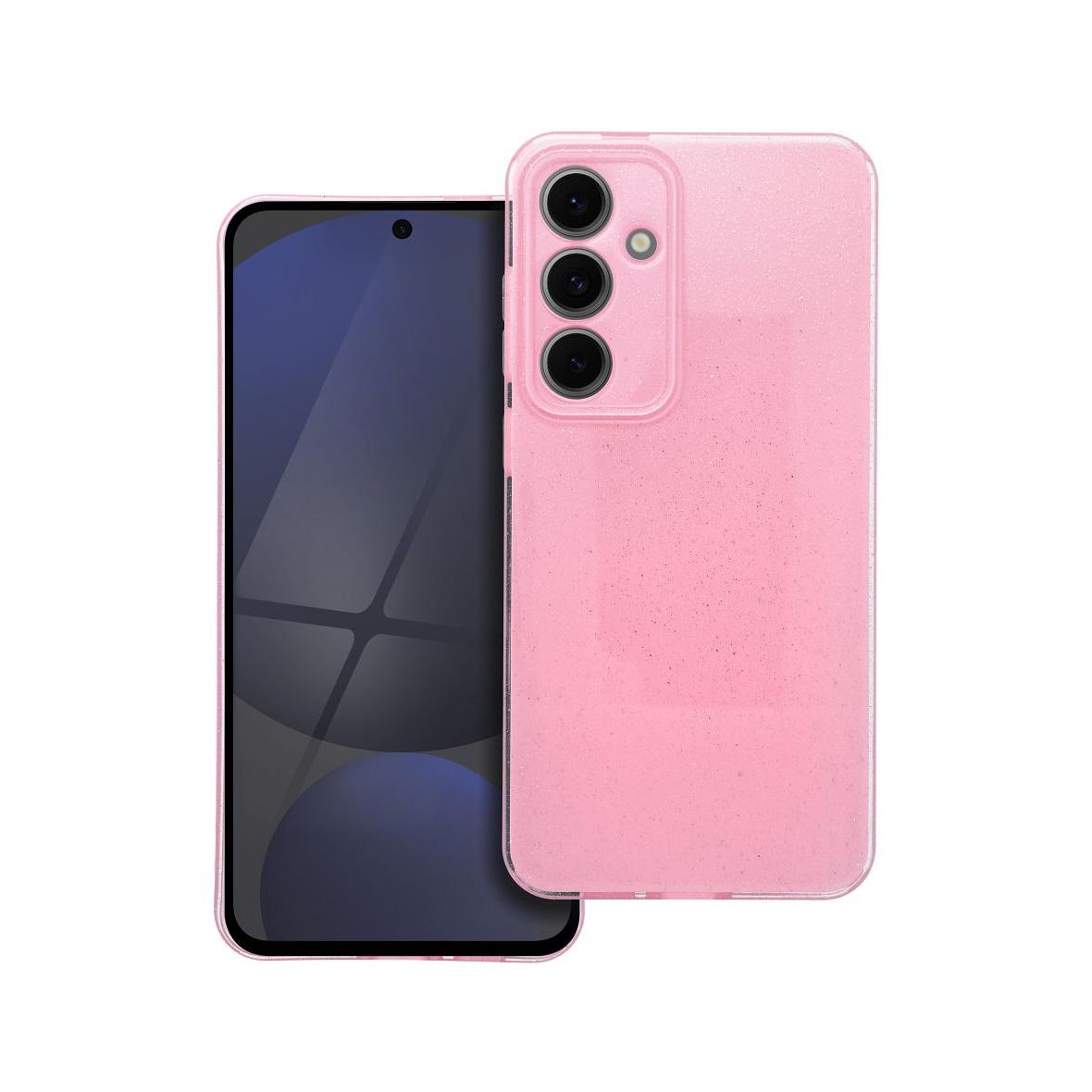 Futerał do Samsung S24 FE Clear Case 2 mm Blink różowy