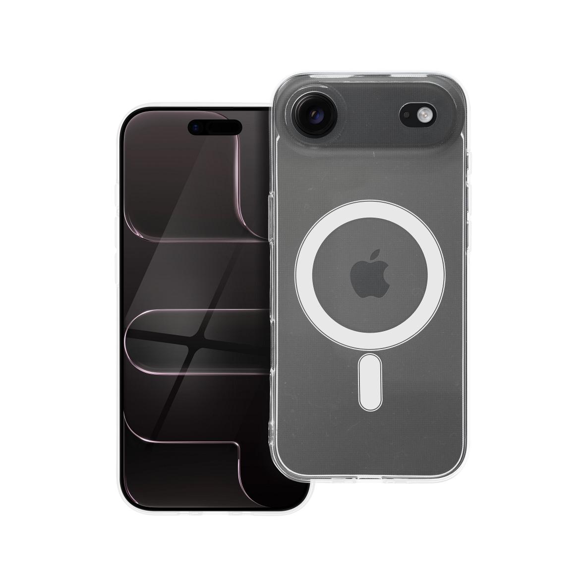 Futerał do iPhone 17 AIR Clear Case 2 mm Mag Cover zgodny z MagSafe (camera protection) transparentny