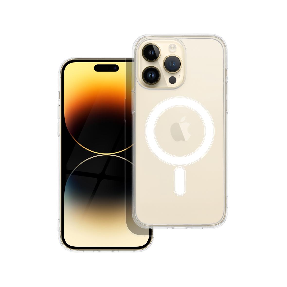 Futerał do iPhone 14 PRO MAX Clear Mag Cover (STR) zgodny z MagSafe transparentny