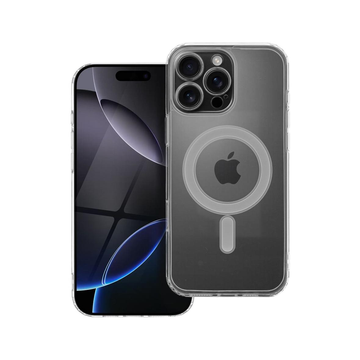 Futerał do iPhone 16 PRO MAX Clear Mag Cover (STR / CAMERA PROTECTION) zgodny z MagSafe  transparentny