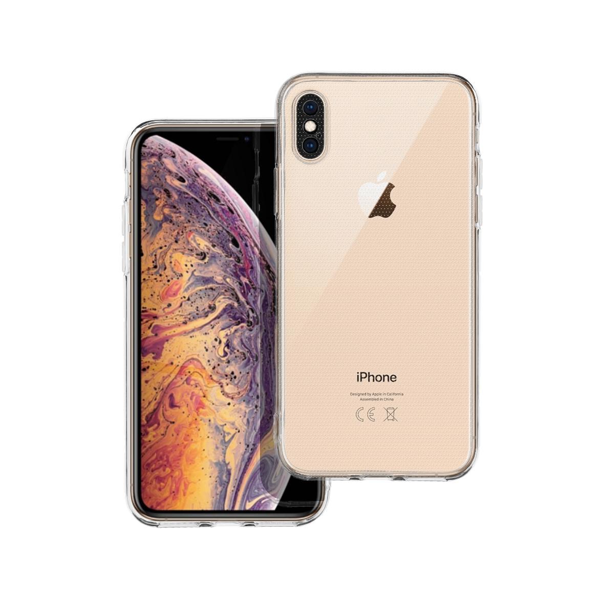 Futerał do iPhone X / XS Clear Case 2 mm (camera protection) transparentny