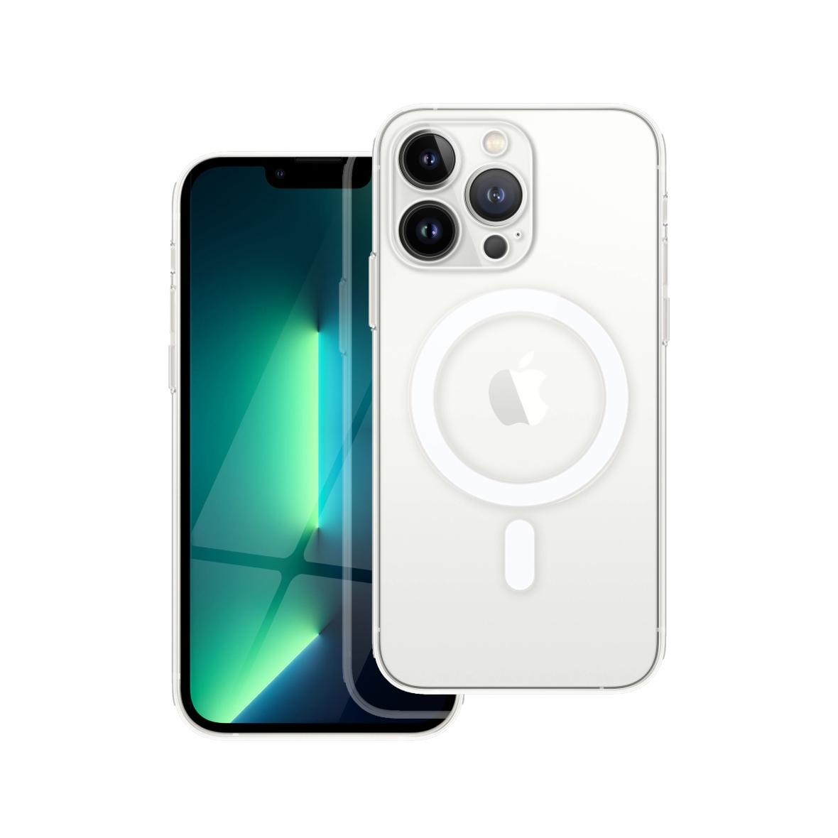 Futerał do iPhone 13 PRO Clear Mag Cover (STR / CAMERA PROTECTION) zgodny z MagSafe  transparentny