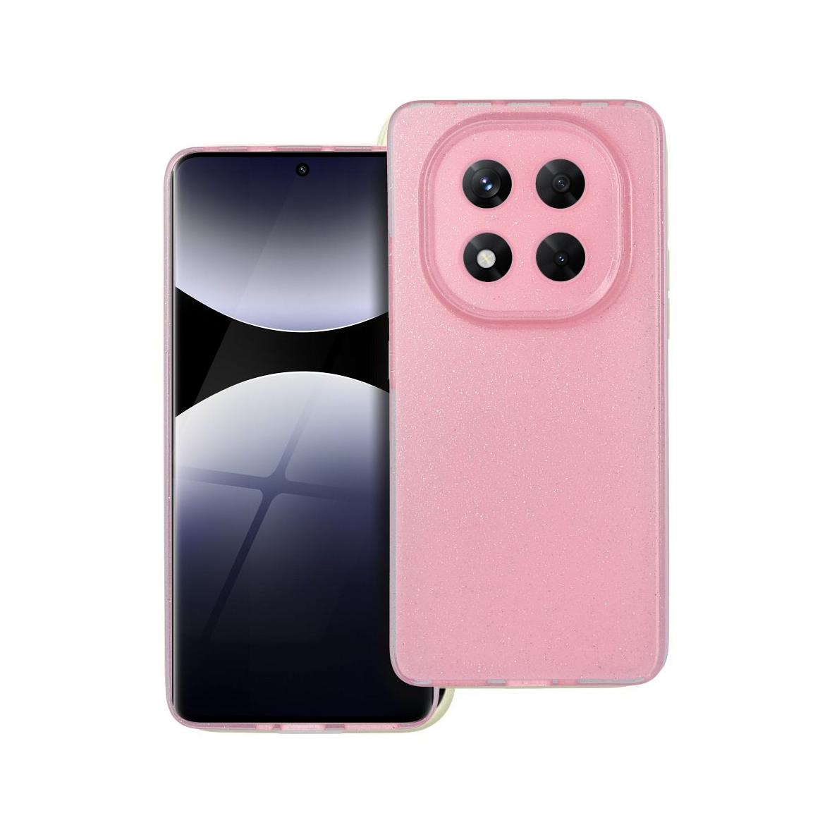 Futerał do Xiaomi Redmi Note 14 PRO 5G / 14 PRO PLUS 5G Clear Case 2 mm Blink różowy