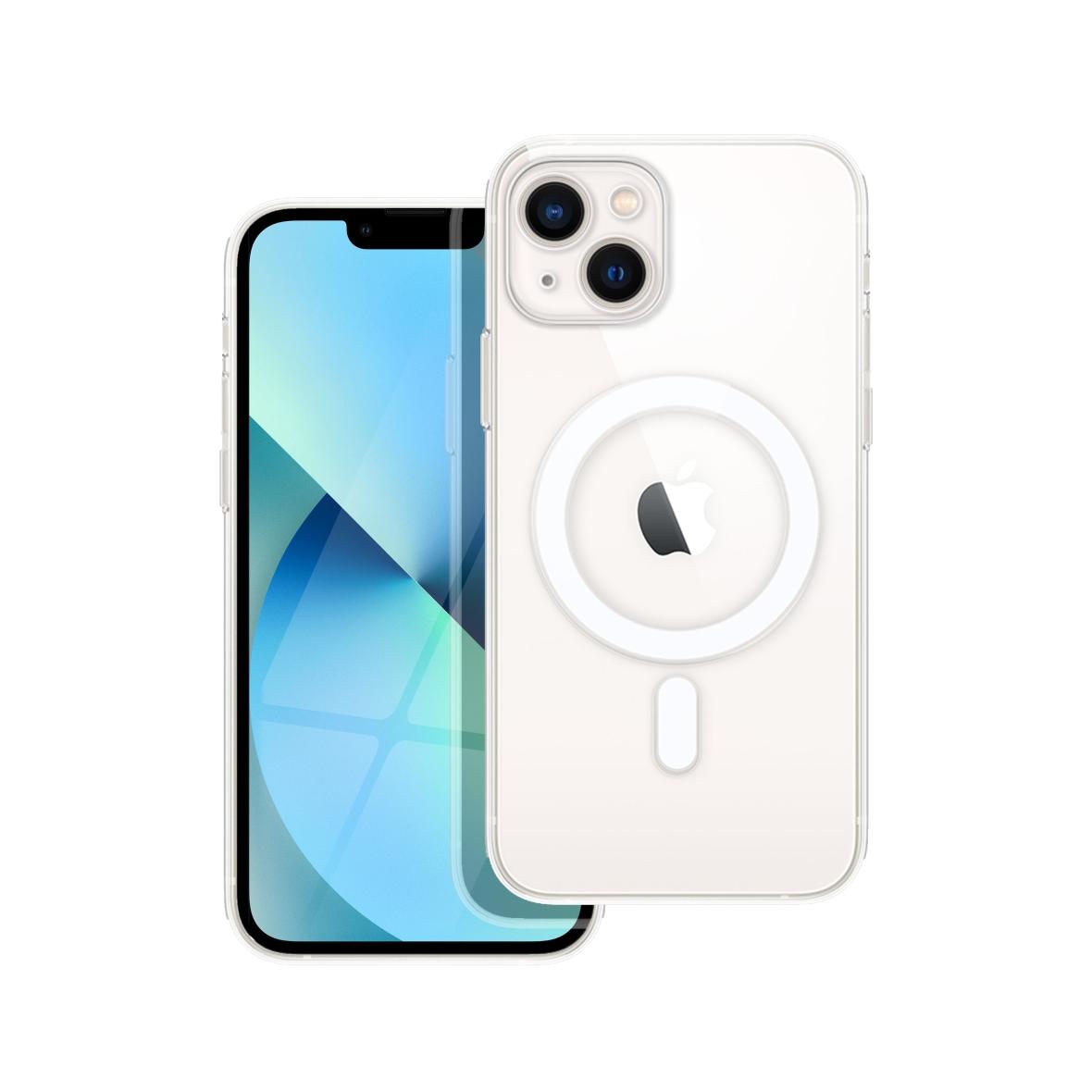 Futerał do iPhone 13 Clear Mag Cover (STR / CAMERA PROTECTION) zgodny z MagSafe  transparentny