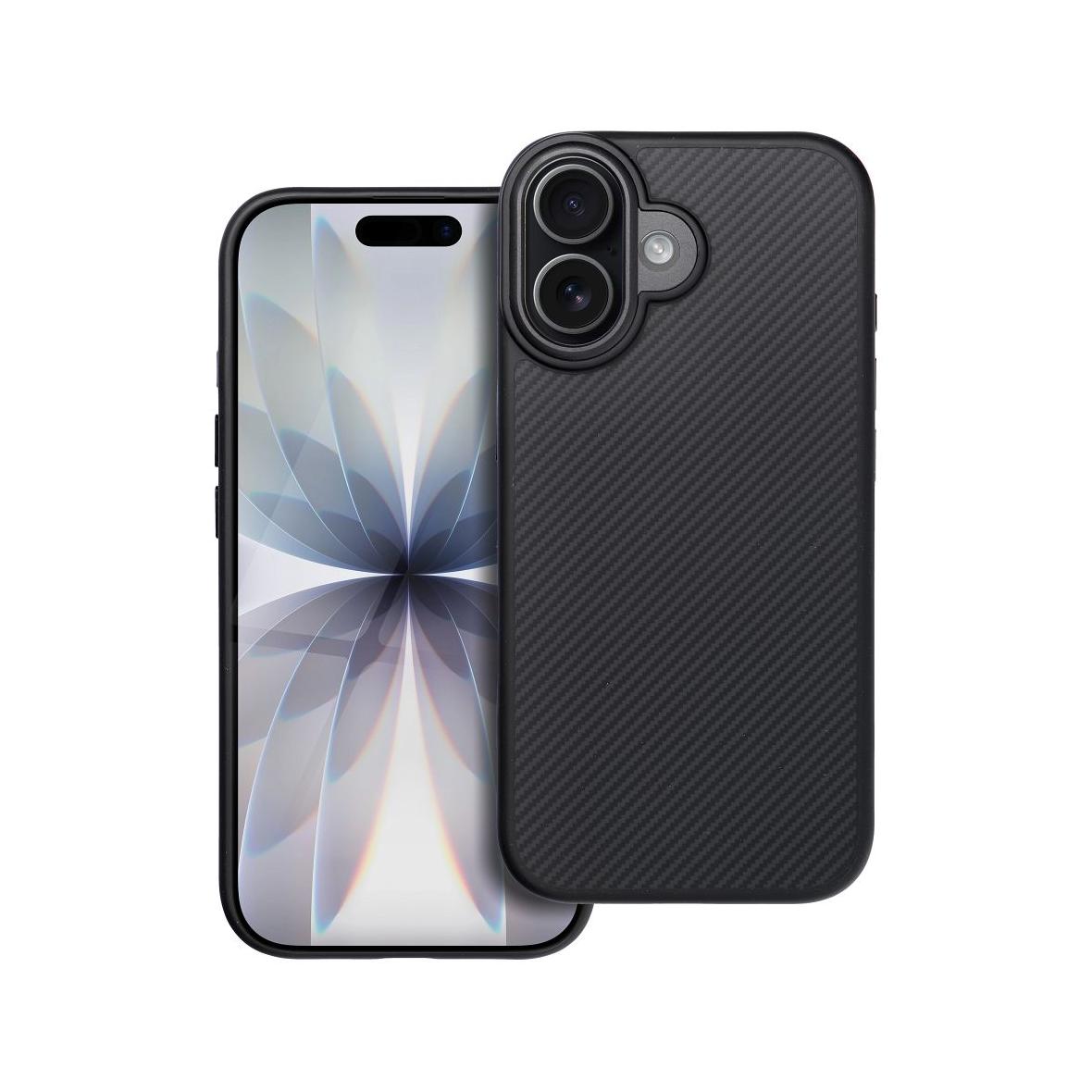 Etui na iPhone 17 Carbon Elite Mag Cover zgodny z MagSafe czarny