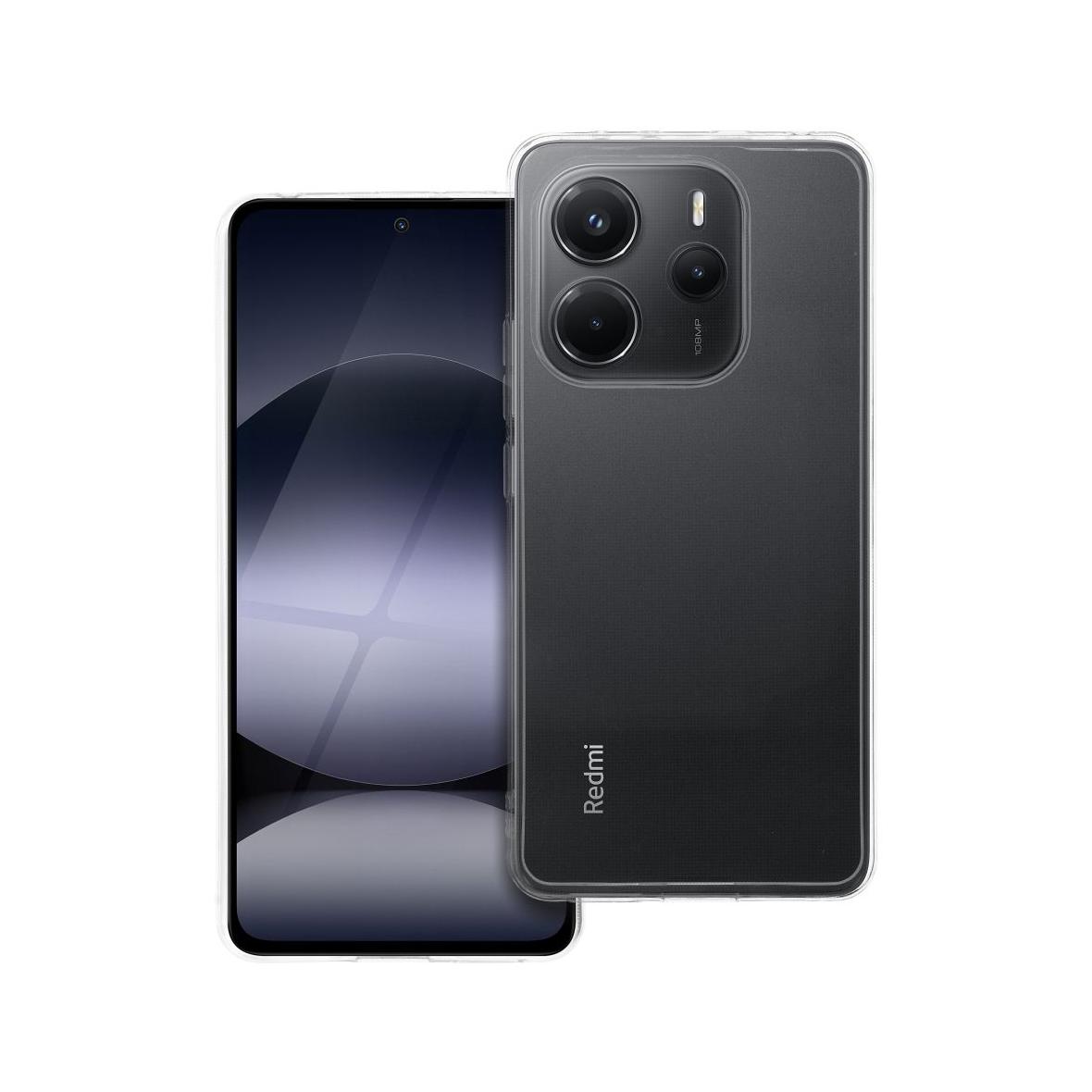 Futerał do Xiaomi Redmi Note 14 4G (GLOBAL - 164,84mm x 78,15mm x 8,16mm) Clear Case 2 mm (camera protection) transparentny