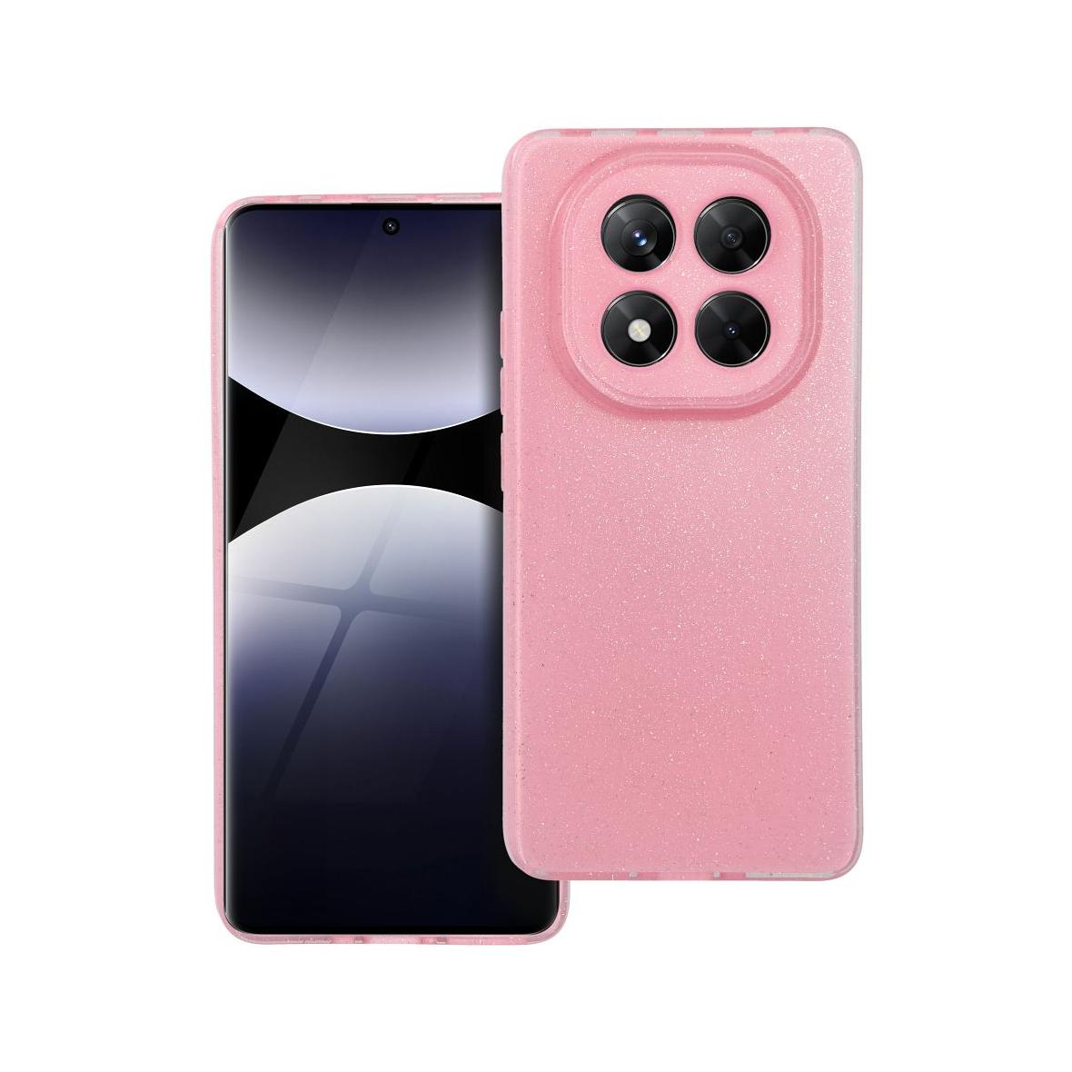 Futerał do Xiaomi Redmi Note 14 PRO 4G Clear Case 2 mm Blink różowy