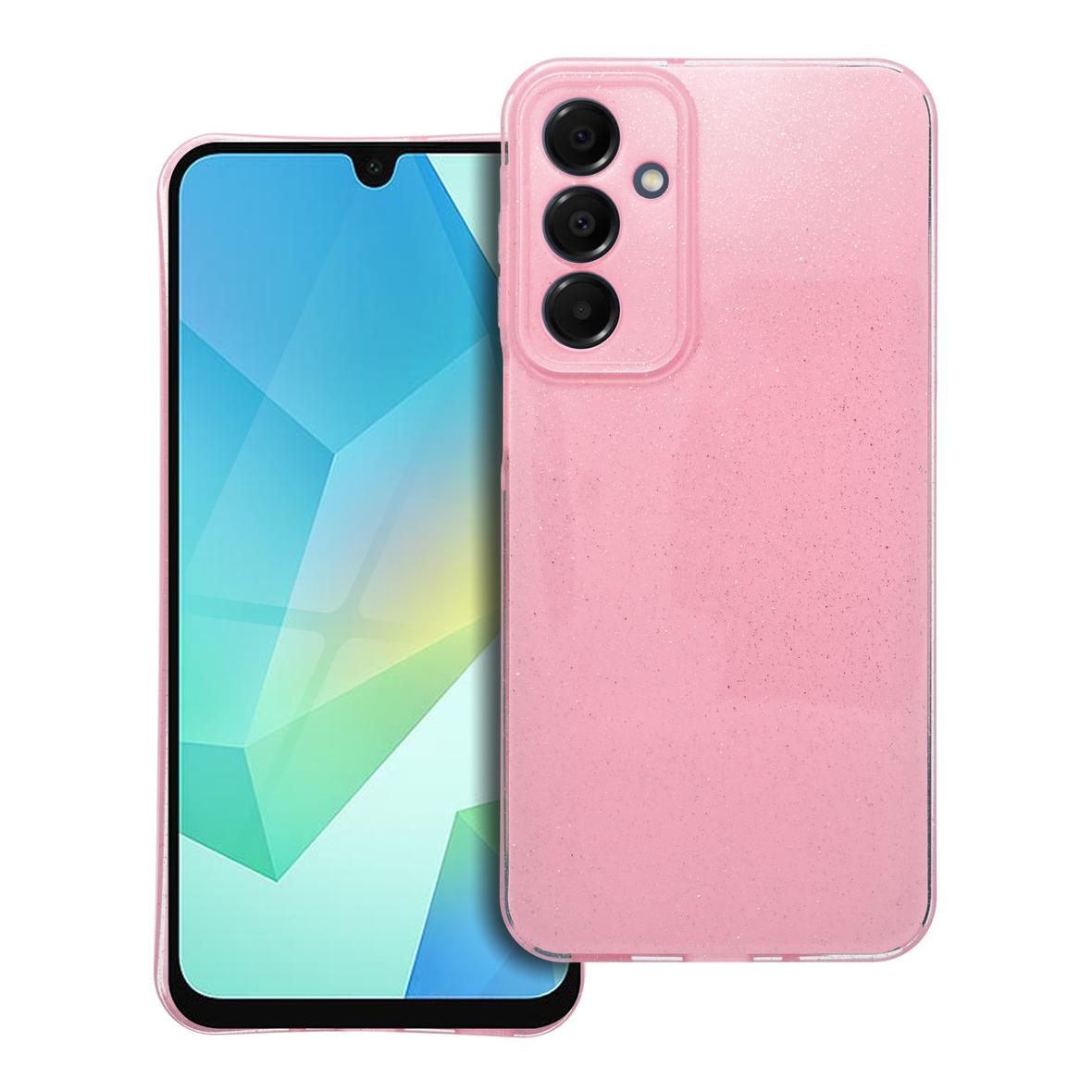 Futerał do Samsung A16 5G / A16 4G Clear Case 2 mm Blink różowy