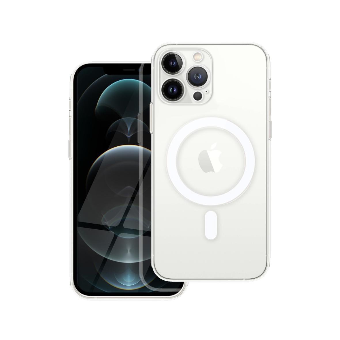 Futerał do iPhone 12 PRO MAX Clear Mag Cover (STR / CAMERA PROTECTION) zgodny z MagSafe  transparentny