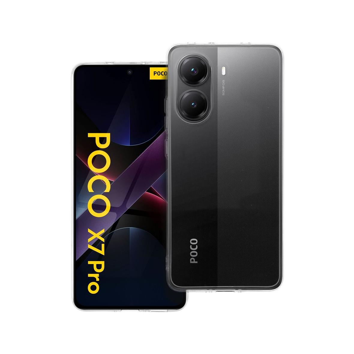 Futerał do Xiaomi Poco X7 PRO Clear Case 2 mm (camera protection) transparentny