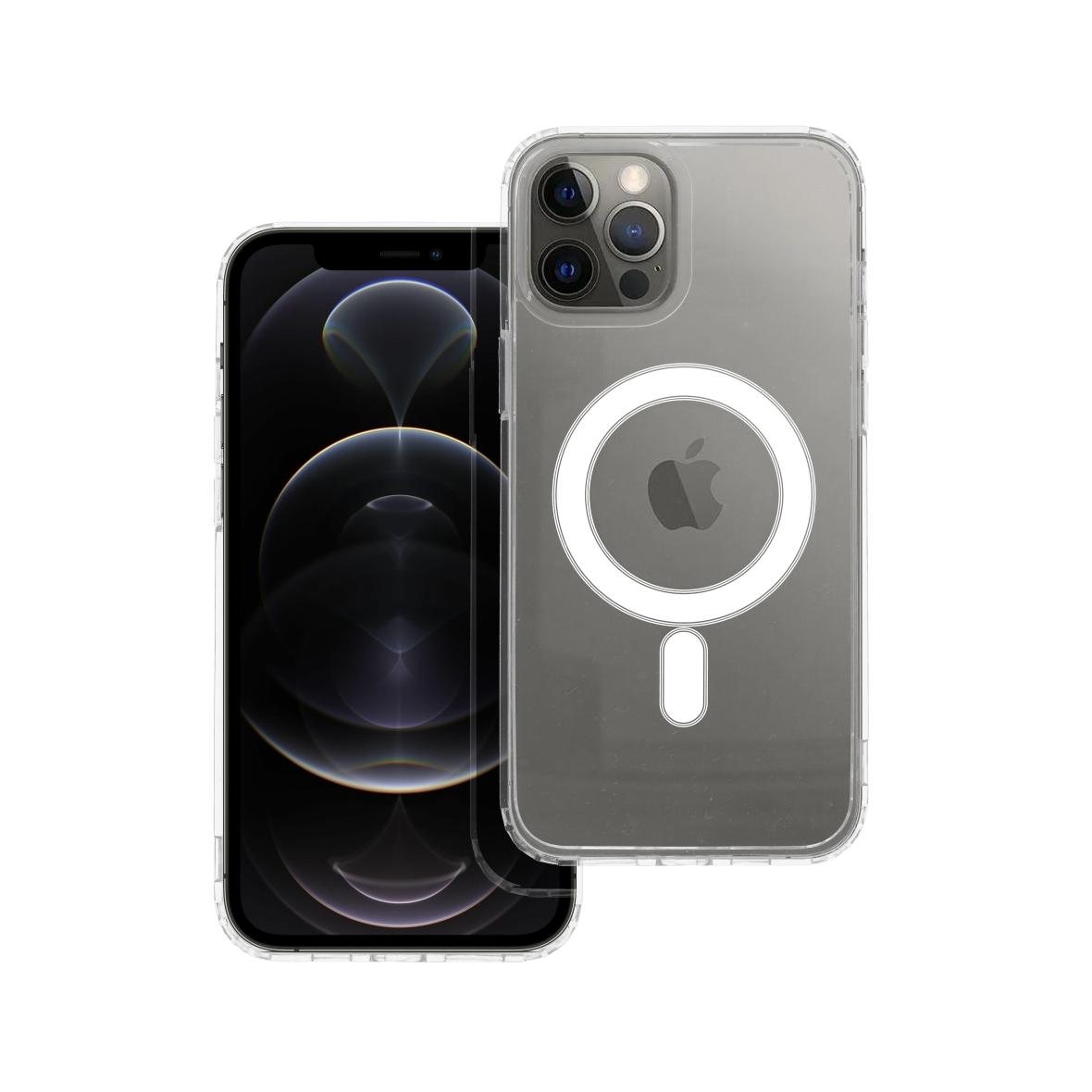 Futerał do iPhone 12 PRO MAX Clear Mag Cover (STR) zgodny z MagSafe transparentny