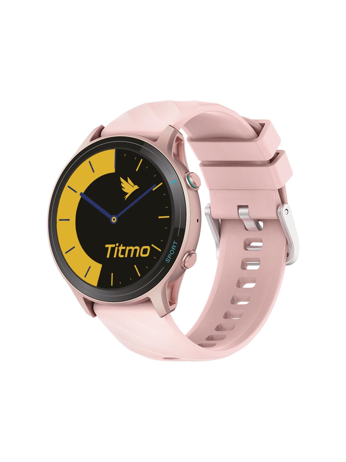 Smartwatch TITMO O-100 (TFT, bluetooth call) różowy 0INT