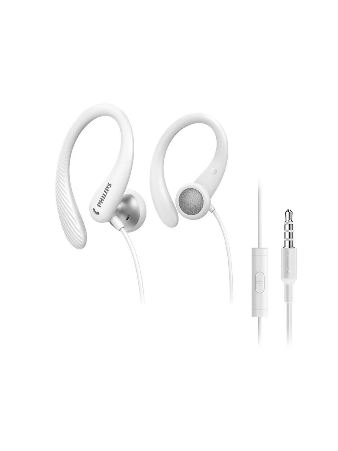 Słuchawki przewodowe douszne Jack 3,5 mm Philips TAA1105WT białe