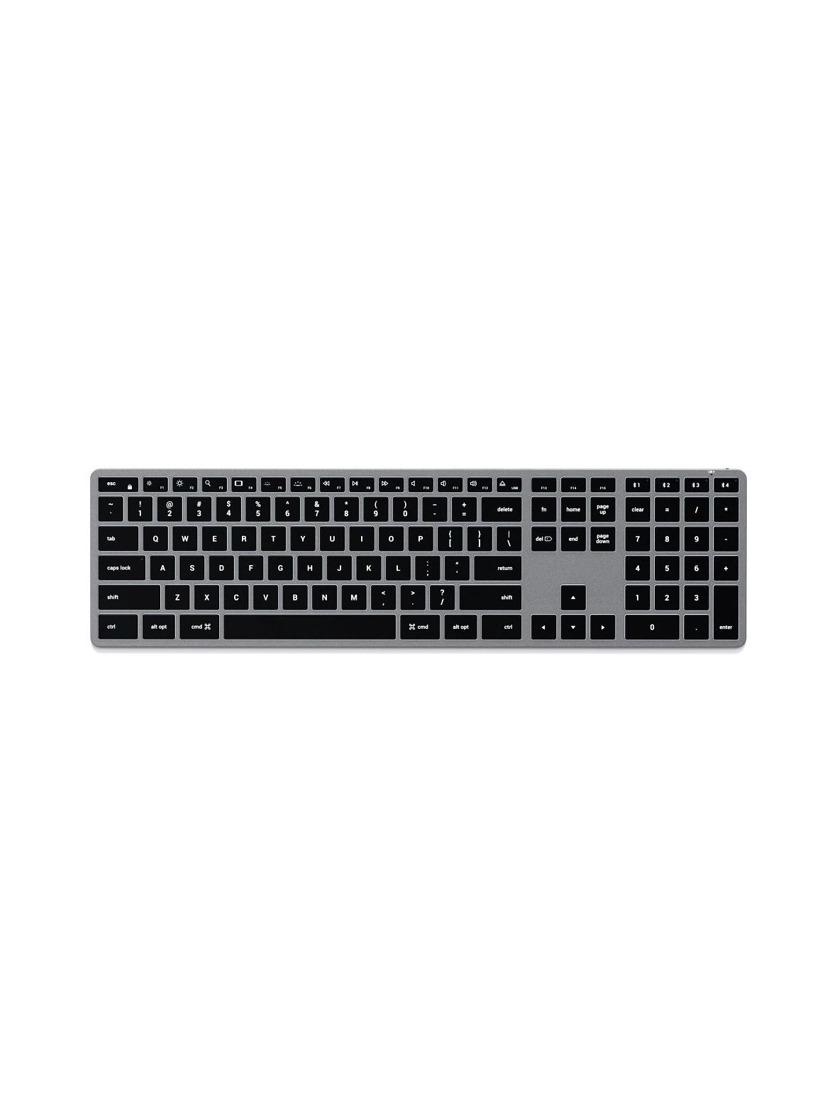 Klawiatura bezprzewodowa QWERTY Satechi Slim X3 ST-BTSX3M szara