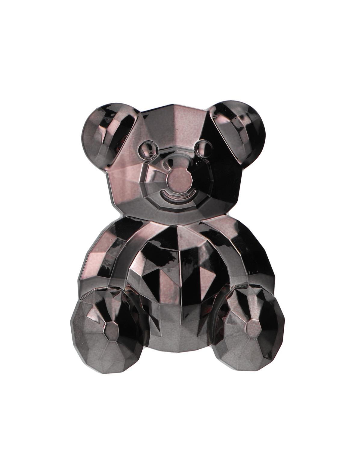 Stojak na telefon MIŚ - naklejany - czarny