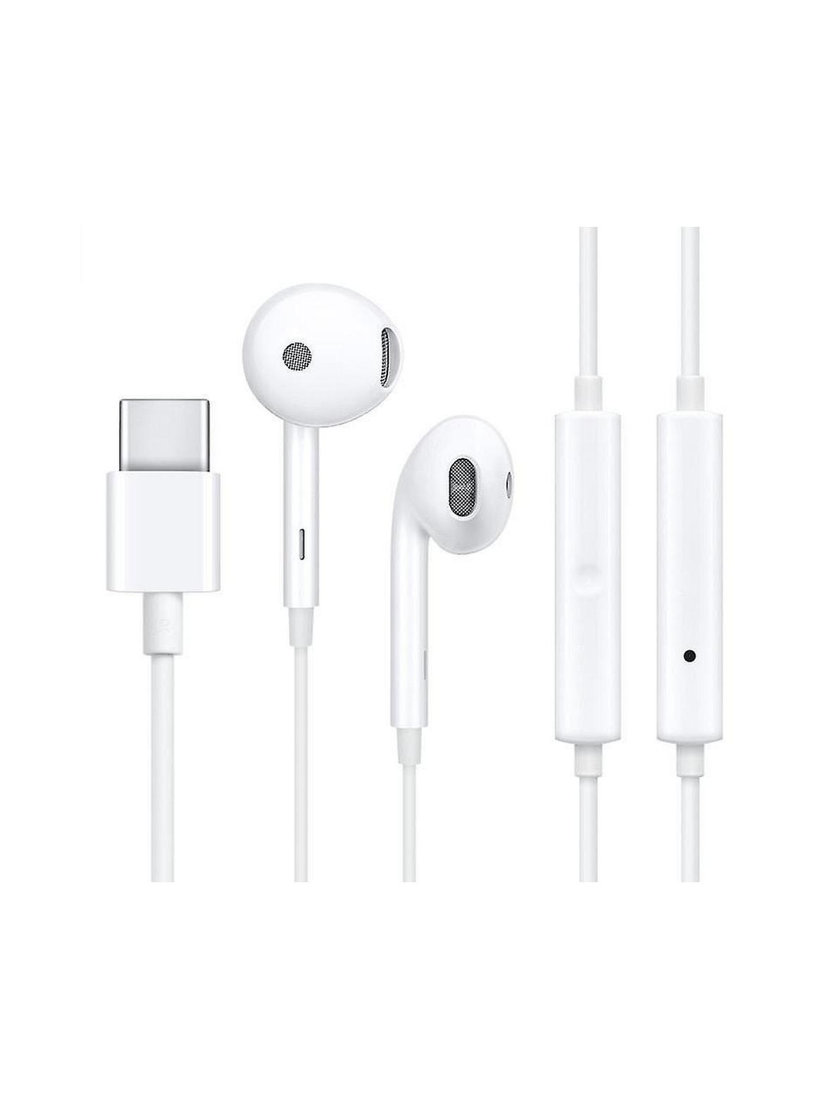 Oryginalne Słuchawki przewodowe doszune USB C Oppo MH147 bulk białe