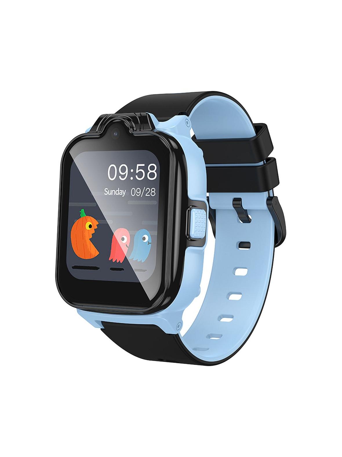 Smartwatch dla dzieci Hoco 1,69" 4G GPS z funkcją rozmowy Y104 niebieski