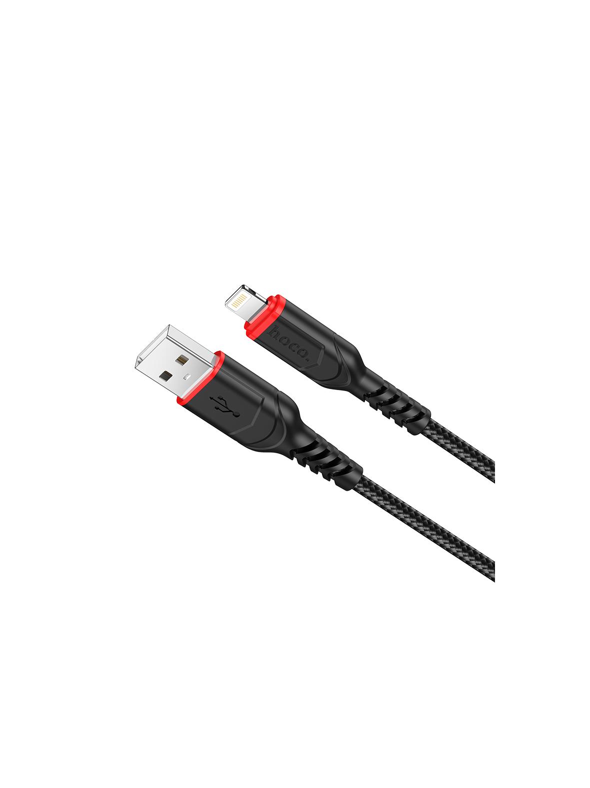 Kabel USB A do Lightning Hoco 2,4A 3 m X59 czarny