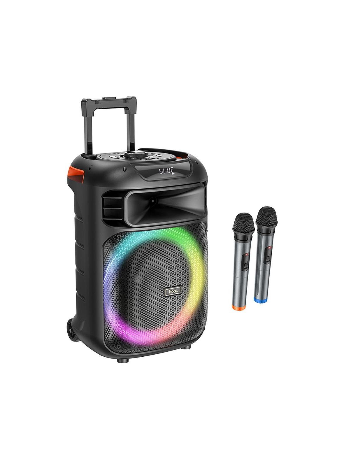 Zestaw do karaoke bluetooth 60W 7h Hoco HA5 czarny