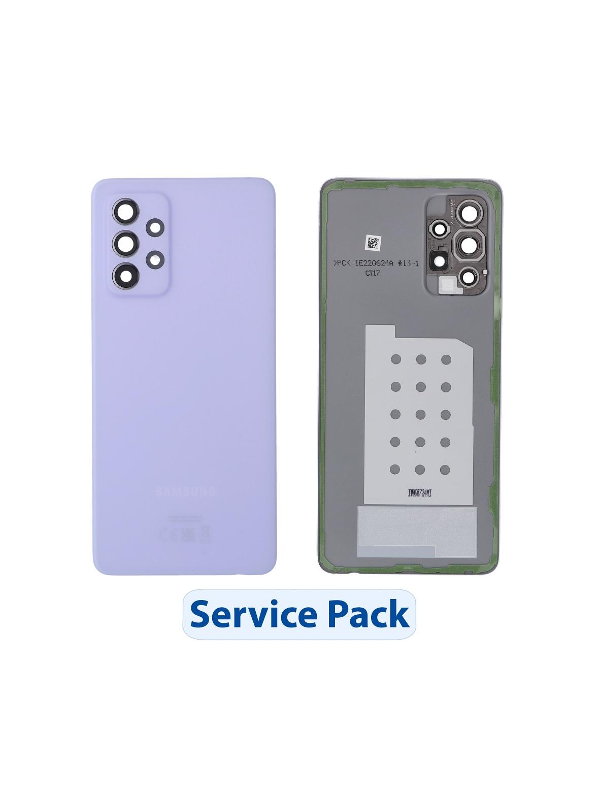 ServicePack klapka bateri / obudowa tylna do SAMSUNG A52s 5G A528B GH82-26858C Purple