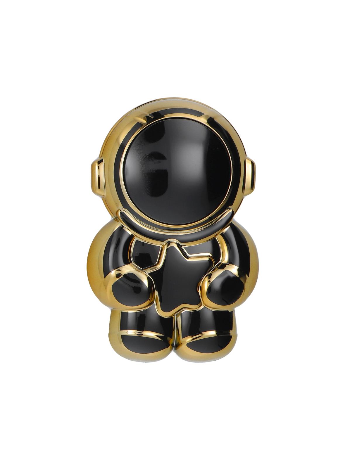 Stojak na telefon ASTRONAUTA - naklejany - czarny