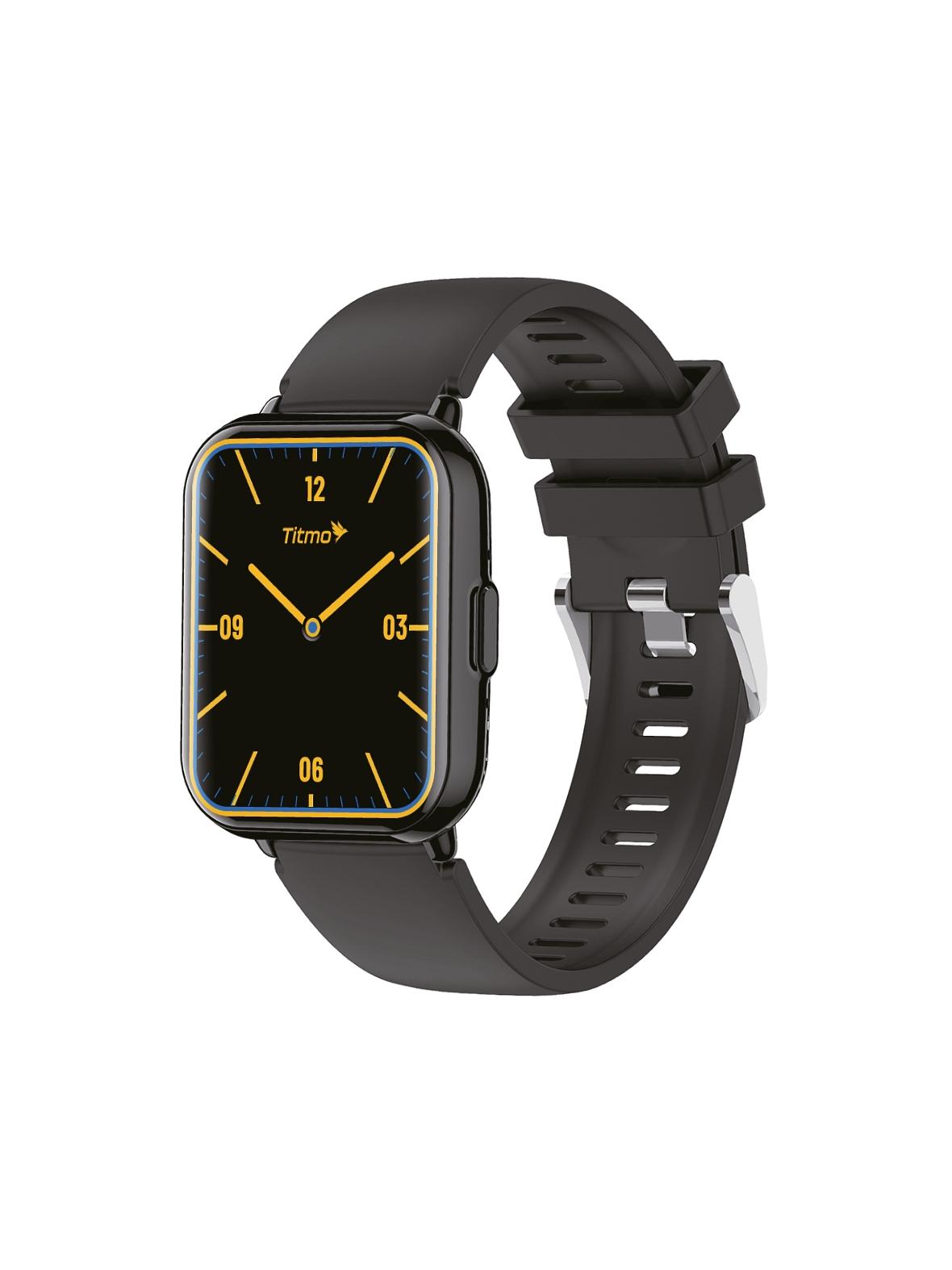 Smartwatch TITMO E-100 (TFT, bluetooth call) czarny 0INT